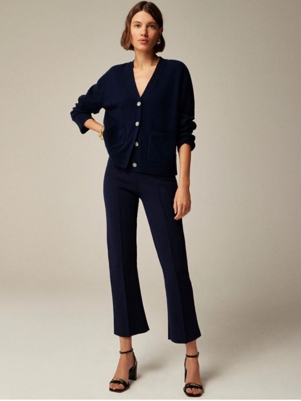 J Crew Pants S Delaney Black